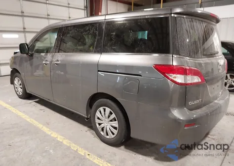 2015 Nissan Quest S from USA, damaged, VIN JN8AE2KP9F9123543